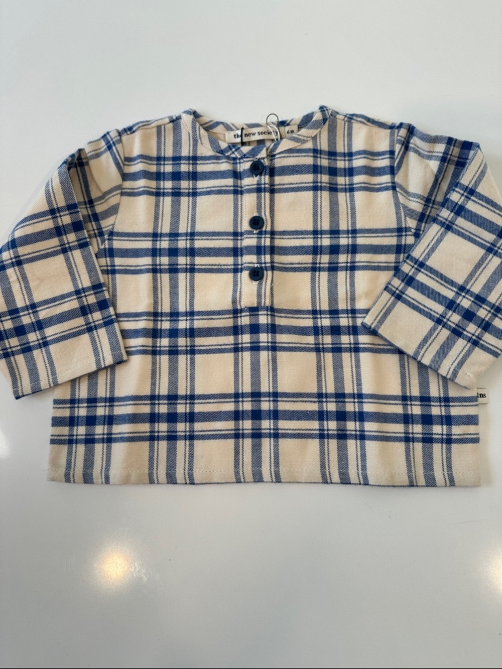 The New Society‎ Plaid Button-Down Shirt